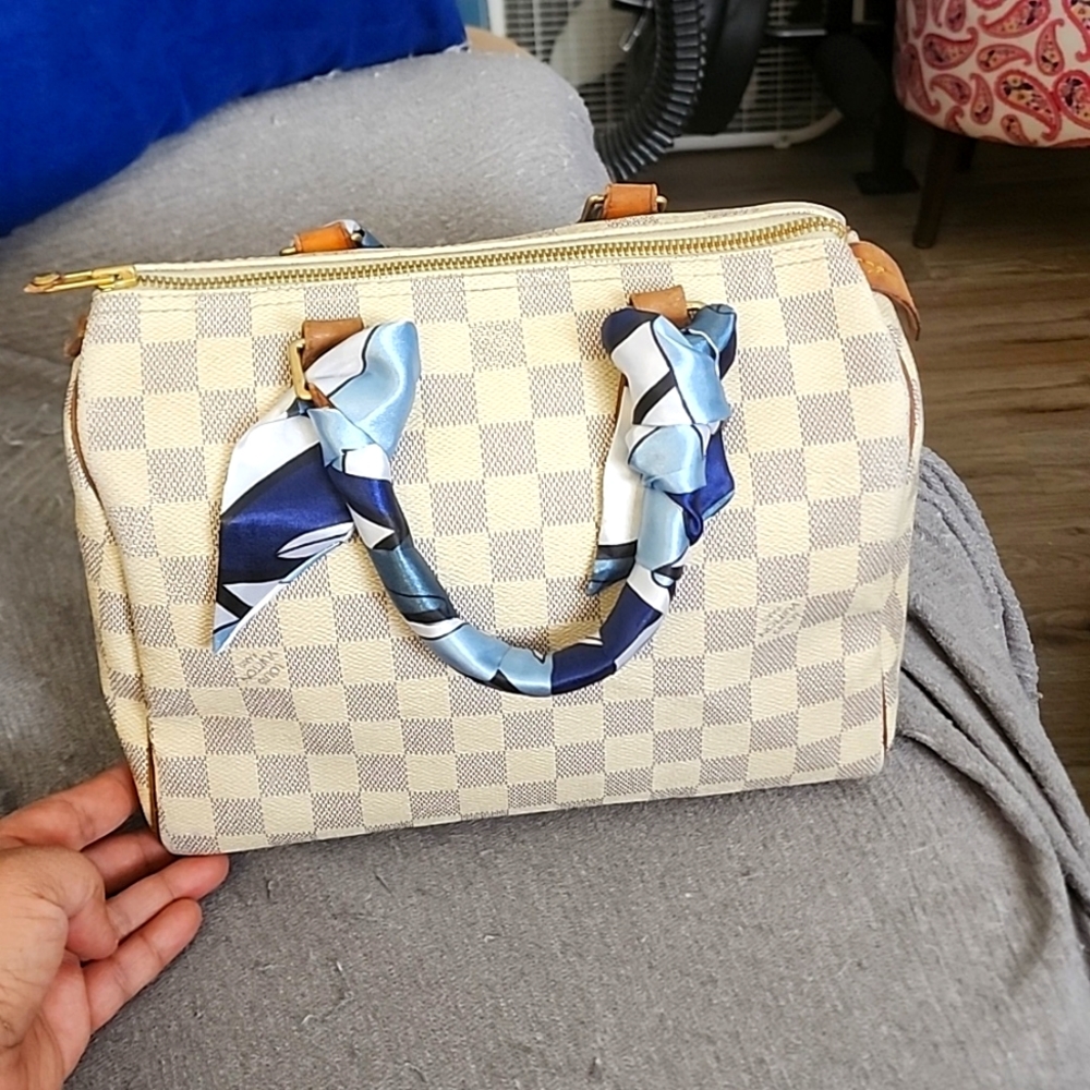 Louis vuitton speedy 25 azure